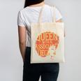 Queen Associate Degree Afrocentric GraduationShirt Canvas Tote Bag