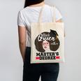 Queen Masters Degree Graduation Social Work MSW MPH Canvas Tote Bag