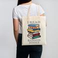 I Read Banned Books Bookworm Canvas Tote Bag