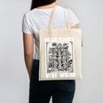 Read Books Stay Weird Introvert Book Lover Book Canvas Tote Bag