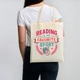 Reading Is My Favorite Sport Book Lover Keepsake For Women Canvas Tote Bag Reading Is My Favorite Sport Book Lover Keepsake For Women Canvas Tote Bag