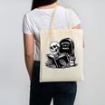 READING IN PEACE RIP Introvert Skeleton Read Book Meme Canvas Tote Bag READING IN PEACE RIP Introvert Skeleton Read Book Meme Canvas Tote Bag