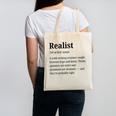 Realist Definition For Introverts Honest Personality Canvas Tote Bag