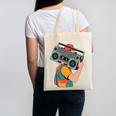 Retro 90s Boombox Nostalgia Party For Music Lovers Men Women Canvas Tote Bag
