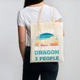 Retro Bearded Dragon Introvert For Lizard Lovers Canvas Tote Bag Retro Bearded Dragon Introvert For Lizard Lovers Canvas Tote Bag