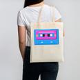 Retro Cassette Tape Tee 90s Nostalgia Aesthetic Canvas Tote Bag Retro Cassette Tape Tee 90s Nostalgia Aesthetic Canvas Tote Bag