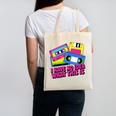 Retro Cassette Vintage 80s Nostalgia Canvas Tote Bag Retro Cassette Vintage 80s Nostalgia Canvas Tote Bag