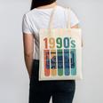 Retro Nineties Style Audio Tape Nostalgia Year 1990 Canvas Tote Bag