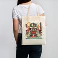 Retro Tech Stack 80s 90s Nostalgia Analog Devices Canvas Tote Bag