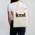 Sarcasm Women Introvert Wild Men Feral Canvas Tote Bag