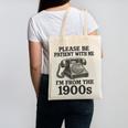 Sarcastic Please Be Patient I'm From The 1900s Premium Tri-Blend Canvas Tote Bag