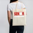 Senior 2018 Valedictorian School Colors Graduation Canvas Tote Bag