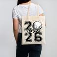 Senior 2026 Golf Player Heart Graduation Girls Teens Canvas Tote Bag