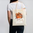 Senior Basketball Class Of 2026 Coquette Graduation Day Canvas Tote Bag