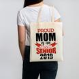 Senior Class Of 2019 Tshirt Graduation Awesome Mom Canvas Tote Bag
