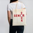 Senior Class Of 2024 Graduation 2024 Maroon Basketball Canvas Tote Bag