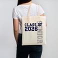 Senior Class Of 2026 Graduation Year High School & College Canvas Tote Bag