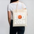 Senior Dad Class Of 2026 Cute Basketball Dad Graduation 2026 Canvas Tote Bag