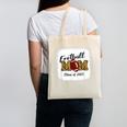 Senior Football Mom Class Of 2025 Graduation Graduate Canvas Tote Bag