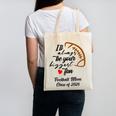 Senior Football Mom Class Of 2026 Graduation Graduate Canvas Tote Bag