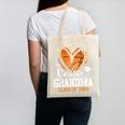 Senior Grandma Class Of 2026 Basketball Graduation Heart Canvas Tote Bag