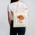 Senior Mom Class Of 2026 Coquette Bow Basketball Graduation Canvas Tote Bag