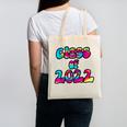 Senior Year 2022 Class Of 2022 Graduation Tie Dye Groovy Canvas Tote Bag