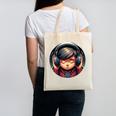 Serene Music Enthusiast With Headphones Introvert Cute Boy Canvas Tote Bag Serene Music Enthusiast With Headphones Introvert Cute Boy Canvas Tote Bag