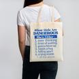 Silent Girls Are DangerousFor Quiet Introvert Girl Canvas Tote Bag