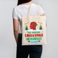 Snow Christmas Introvert Team Introverted Introvert Xmas Canvas Tote Bag