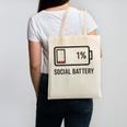 Social Battery 1 Shirt Introvert Anti Social Tee Gif Canvas Tote Bag Social Battery 1 Shirt Introvert Anti Social Tee Gif Canvas Tote Bag