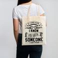 If I Stand Alone I Know I'm With Someone I Trust Introvert Canvas Tote Bag