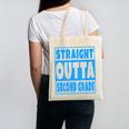 Straight Outta Second Grade Graduation Class Canvas Tote Bag