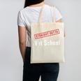 Straight Outta Vet School Graduation Veternarians I Survived Canvas Tote Bag