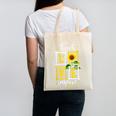 Sunflower Teach Love Inspire Cool Graduation Teacher School Canvas Tote Bag