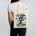 I Survived 6th Grade Graduated Cat Graduation For Men Women Girls Kids Canvas Tote Bag
