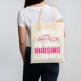 I Survived My Mom's Nursing Degree Nurse Graduation Canvas Tote Bag
