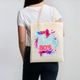 Totally 80's Colorful Retro 1980s Style Nostalgia Vibe Canvas Tote Bag