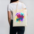 Totally 80's Tie Dye Retro Vibes 1980s Style Nostalgia Canvas Tote Bag Totally 80's Tie Dye Retro Vibes 1980s Style Nostalgia Canvas Tote Bag
