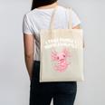 I Tried People I Prefer Axolotl Salamander Introvert Canvas Tote Bag I Tried People I Prefer Axolotl Salamander Introvert Canvas Tote Bag