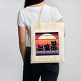 Unique Art For Introverted Cat Fans -Adults Cat Humorous Introvert Small Canvas Tote Bag