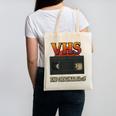 VHS Tape Nostalgia Old School Technology Humor Premium Canvas Tote Bag
