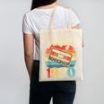 Vintage 1970 Retro Cassette Tape 70s Born Nostalgia Birthday Canvas Tote Bag