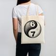 Vintage 6 7 Sketch Yin Yang Namaste Six Seven Nostalgia Canvas Tote Bag Vintage 6 7 Sketch Yin Yang Namaste Six Seven Nostalgia Canvas Tote Bag