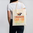 Vintage I Graduated Can I Go Back To Bed Now Graduation Canvas Tote Bag