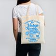 Vintage Racing Automotive Nostalgia Distressed Car Canvas Tote Bag
