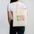 Vintage I Wish More People Were Fluent In Silence Introvert Canvas Tote Bag