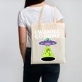I Wanna Go Home Introvert UFO UAP Flying Saucer Trippy Alien Canvas Tote Bag I Wanna Go Home Introvert UFO UAP Flying Saucer Trippy Alien Canvas Tote Bag