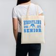 Wrestling Senior Night Wrestling Senior 2025 Graduation 44 Canvas Tote Bag