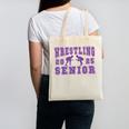 Wrestling Senior Night Wrestling Senior 2025 Graduation 49 Canvas Tote Bag